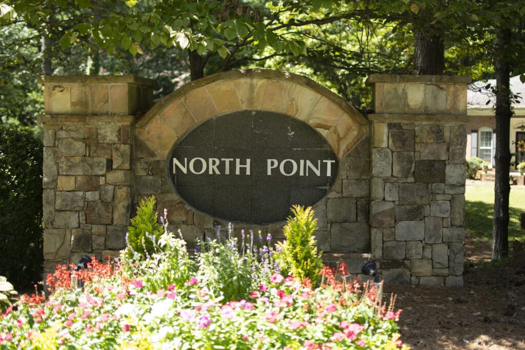 North Point Subdivision Sign - Homes for Sale